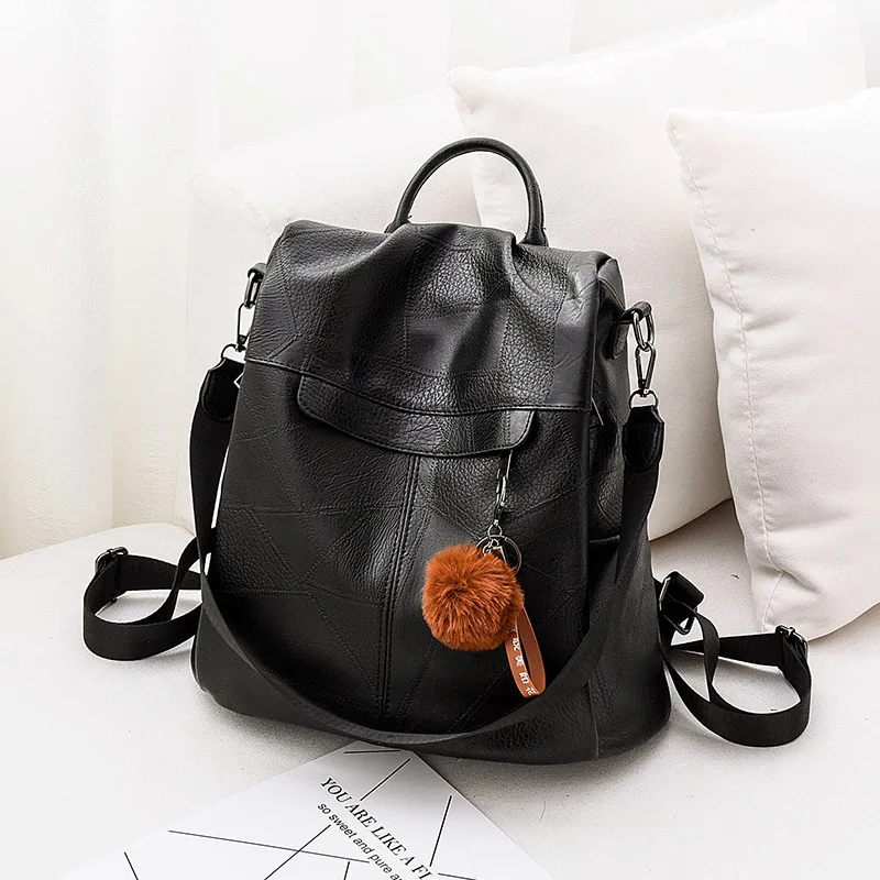 Женский рюкзак, сумка через плечо, новая стильная сумка, ретро рюкзак для путешествий