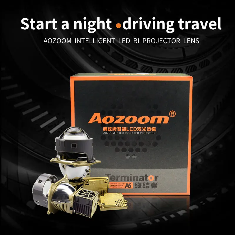 2019 Aozoom Новое поступление супер яркость A6 светодиодный объектив