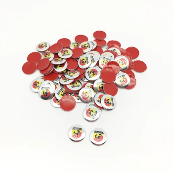 

5PCS 14mm Car Key Stickers Emblem Logo For Fiat Punto Abarth 500 Stilo Car-Styling