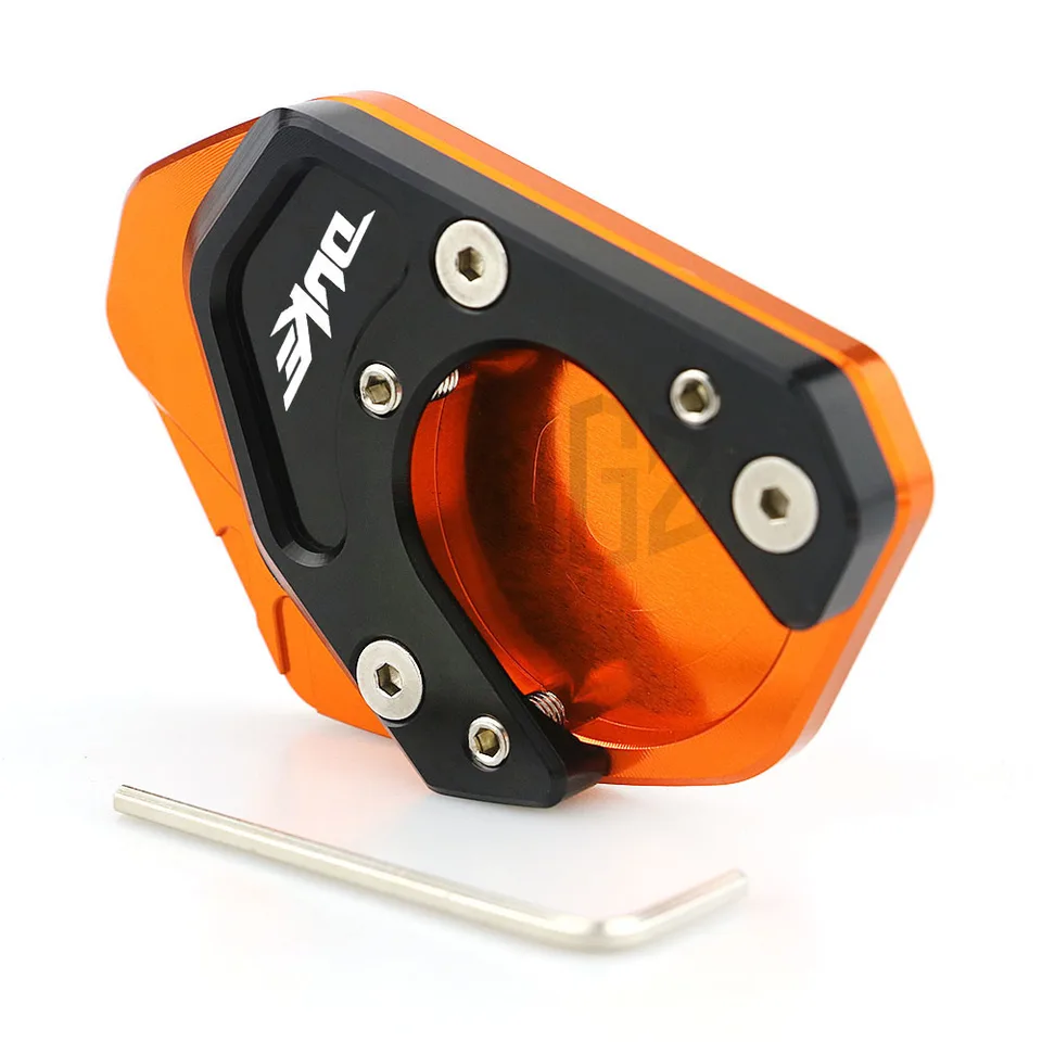 Side Stand Kickstand Extension Pad Fit for KTM 990 Adventure 06-13 125 250 Duke