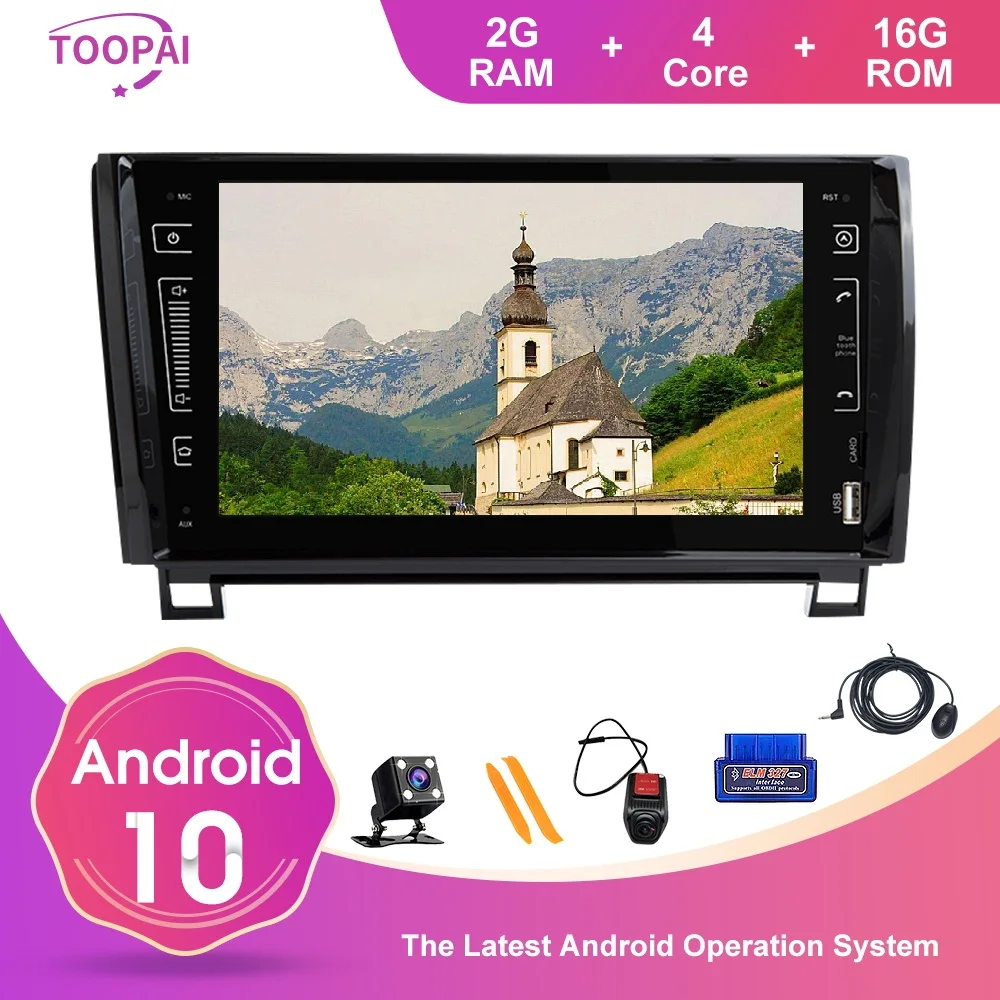 TOOPAI Android 10 для Toyota RAV4 2013 2014 2015 авто радио головное устройство стерео GPS навигация