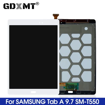 

For Samsung Galaxy Tab A 9.7 SM-T550 T550N T555 Panel LCD Combo Touch Screen Digitizer LCD Display Assembly Parts Black White
