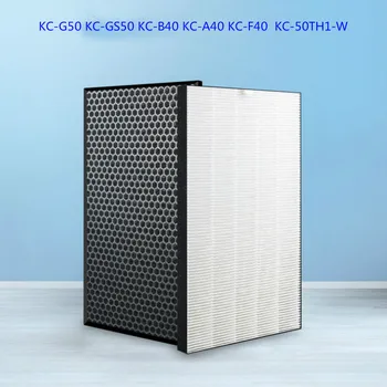 

Sharp Air Purifier Parts for KC-G50 KC-GS50 KC-B40 KC-A40 KC-F40 KC-50TH1-W KC-50TH1 H12 Hepa Filter Carbon 40*22CM