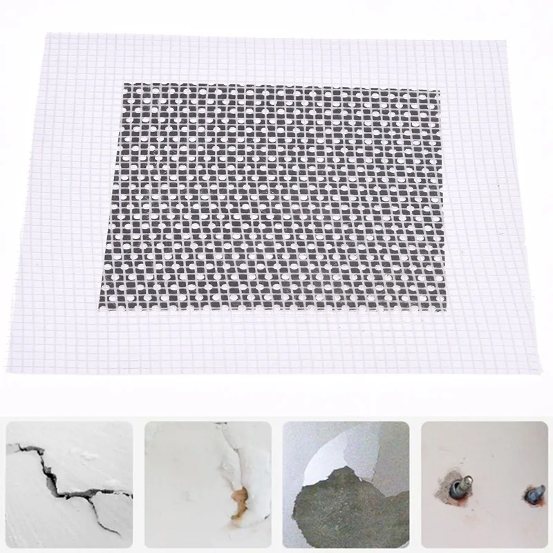 

2 Pcs Drywall Repair Patch Fix Dry Wall Hole Ceiling Damage Repair Mesh Wall Patch L9 #2