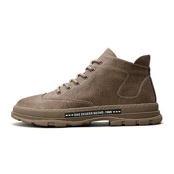 

Men's shoes fall new high-top British Martin boots in fashion high-top men's boots work boots