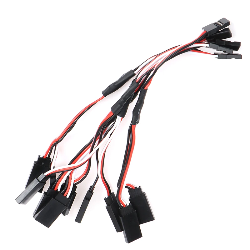 Lot De 10 Câbles D'extension Servo 300 Mm Pour Modélisme RC - Voitures, Avions, Hélicoptères, Connexion Fiable