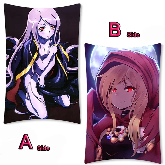 10 Аниме над лордом Ainz ткань oawl shalltear кровопролитые Dakimakura длинная подушка для объятий чехол кровать подушка Pilow крышка 2WAY 35x55 см - Цвет: 10