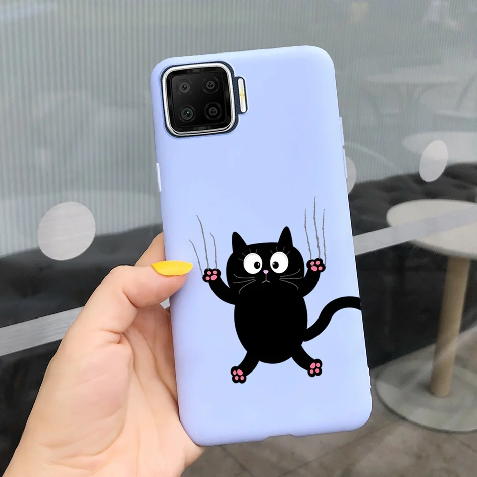 cases for oppo black For OPPO A73 5G Case Cute Love Heart Fundas Soft Silicone Shockproof Cover For OPPO A73 A93 CPH2067 CPH2121 A 73 A 93 Phone Case cases for oppo cell phone Cases For OPPO