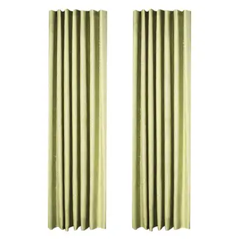 

Curtains Blackout Living Room Window Bedroom Leaves Tulle Treatment Voile Drape Valance 2 Panel Fabric cortinas para la sala 2