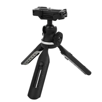 

AX-190 Tabletop Tripod with Ball Head Adjustable 5 Sections for Mobile Phone SLR Camera Desktop Tripod