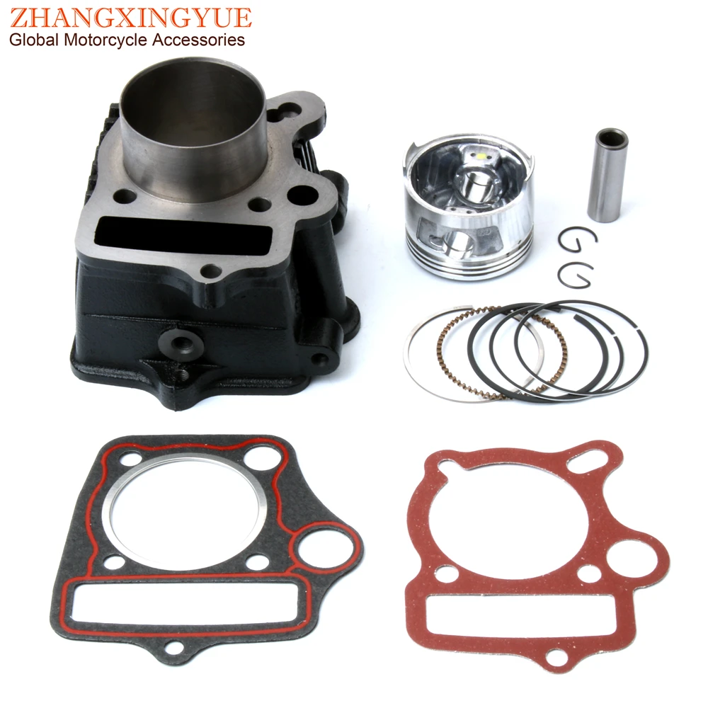 Motorcycle 50mm Big Bore Cylinder Kit For Honda C70 Ct7 Dax Xr Crf Cub 70cc Upgrade To 100cc 4 Stroke Aliexpress
