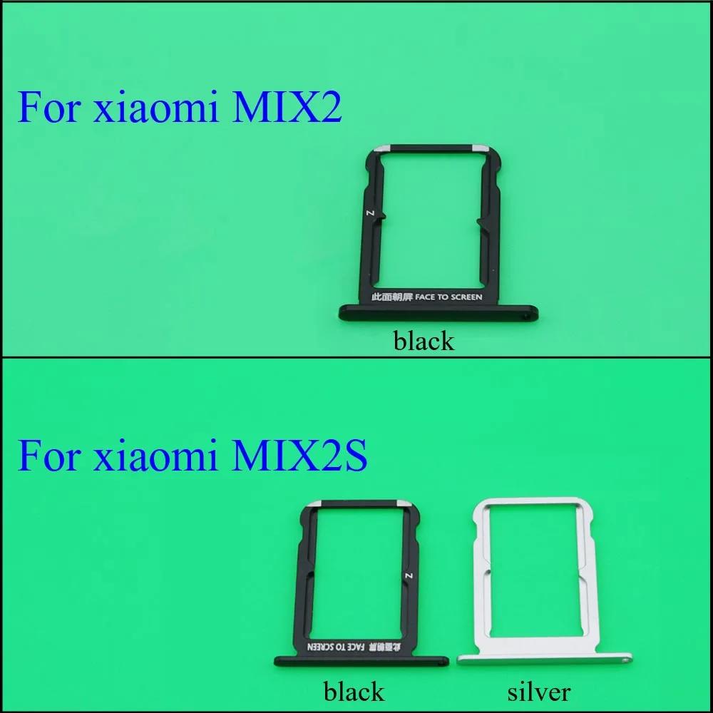 Новый лоток для SIM-карты YuXi гнездо держатель адаптеры запасные части Xiaomi Mi Mix 2 / 2s