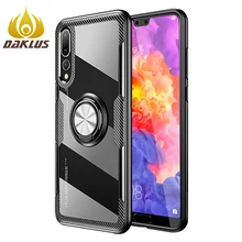 Прозрачный чехол для Huawei P20 армированный lite P Smart Lite P30 Plus 2019