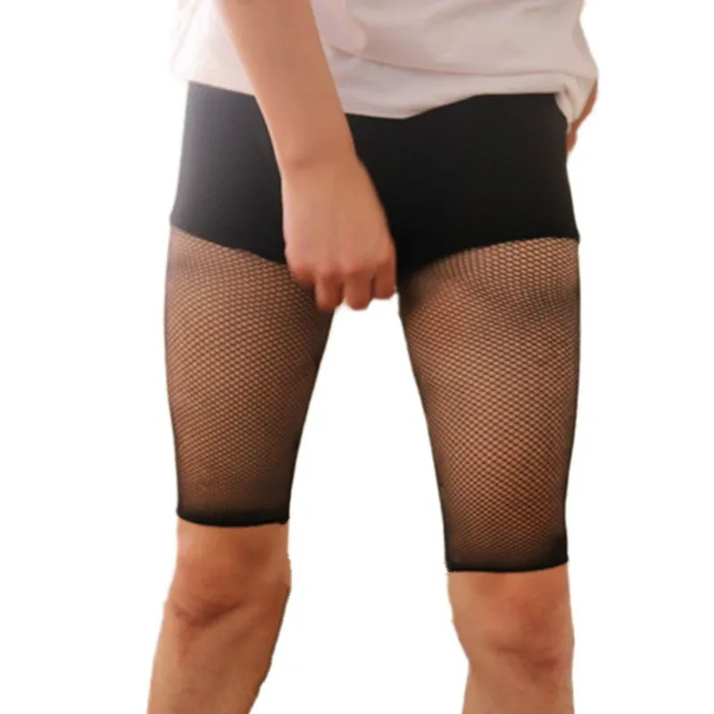 Men Stockings Mens Pantyhose Men Lingerie Summer Small Mesh Short Fishnet Tights