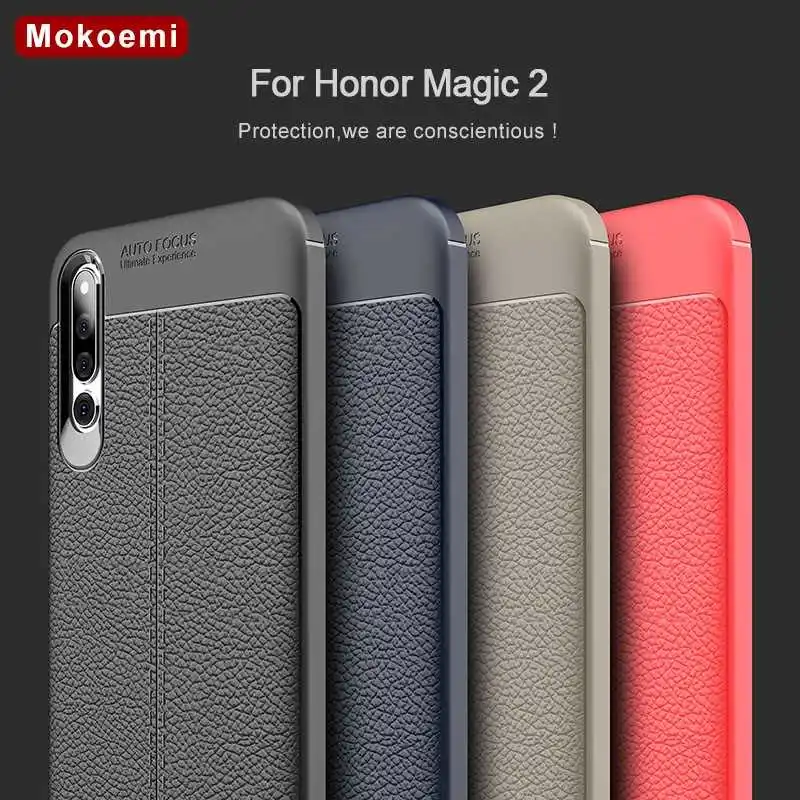 

Mokoemi Lichee Pattern Shock Proof Soft 6.39"For Huawei Honor Magic 2 Case For Huawei Honor Magic 2 Cell Phone Case Cover