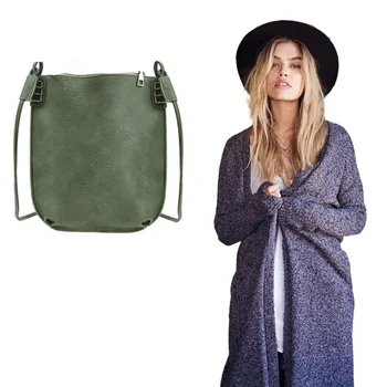 

Vintage Women Shoulder Bag Large Capacity Bucket Handbags Quality PU Leather Women's Totes Shopping Bag