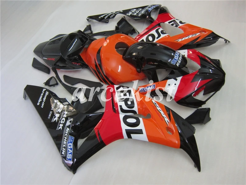 ABS Полный мотоцикл обтекатель комплект Подходит для Honda CBR1000RR 06 07 CBR 1000 RR 2006 2007 Кузов Набор Repsol