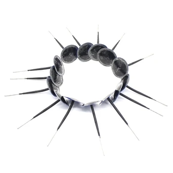 

48Pcs Rubber Tire Puncture Repair Wired 3Mm Plug Mushroom Patch
