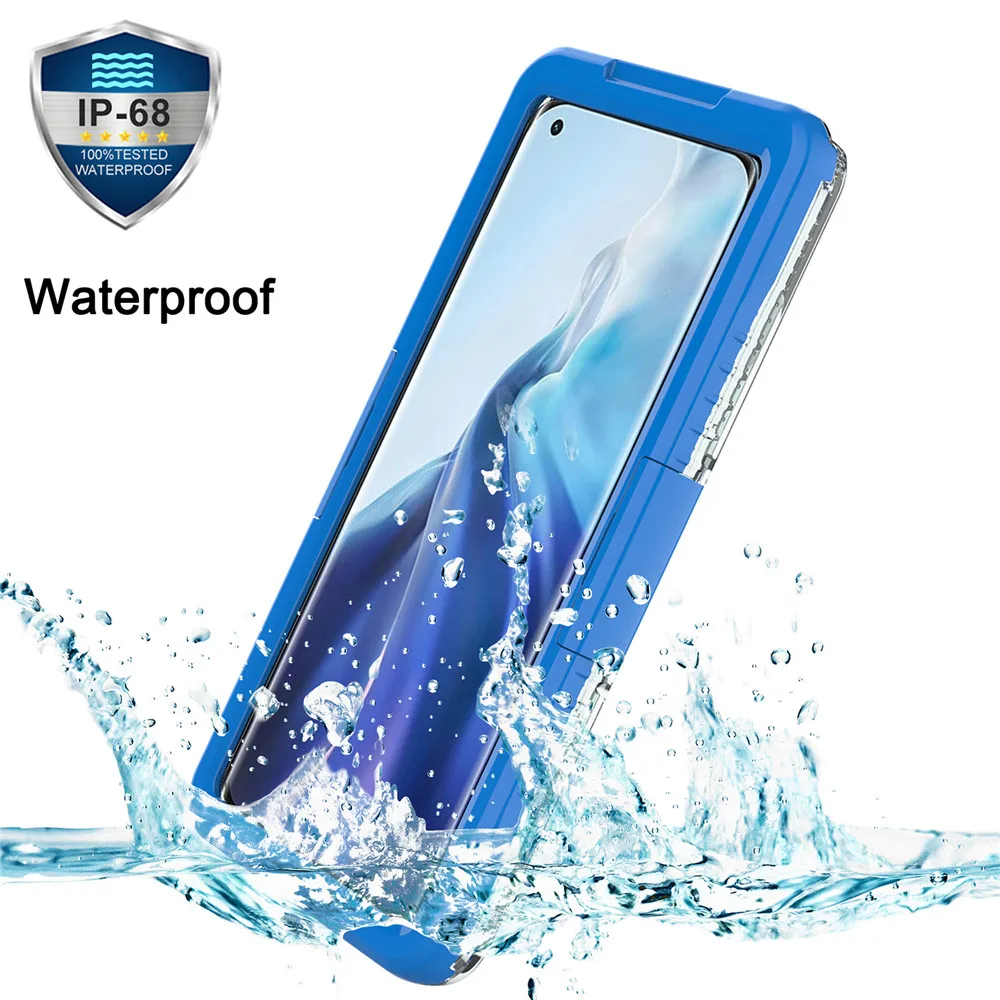 

For Poco M3 Pro X3 X3NFC X3Pro C3 F3 M2 M2Pro Shockproof Case Cover Drop Protection Universal IP68 Waterproof Sealed Funda