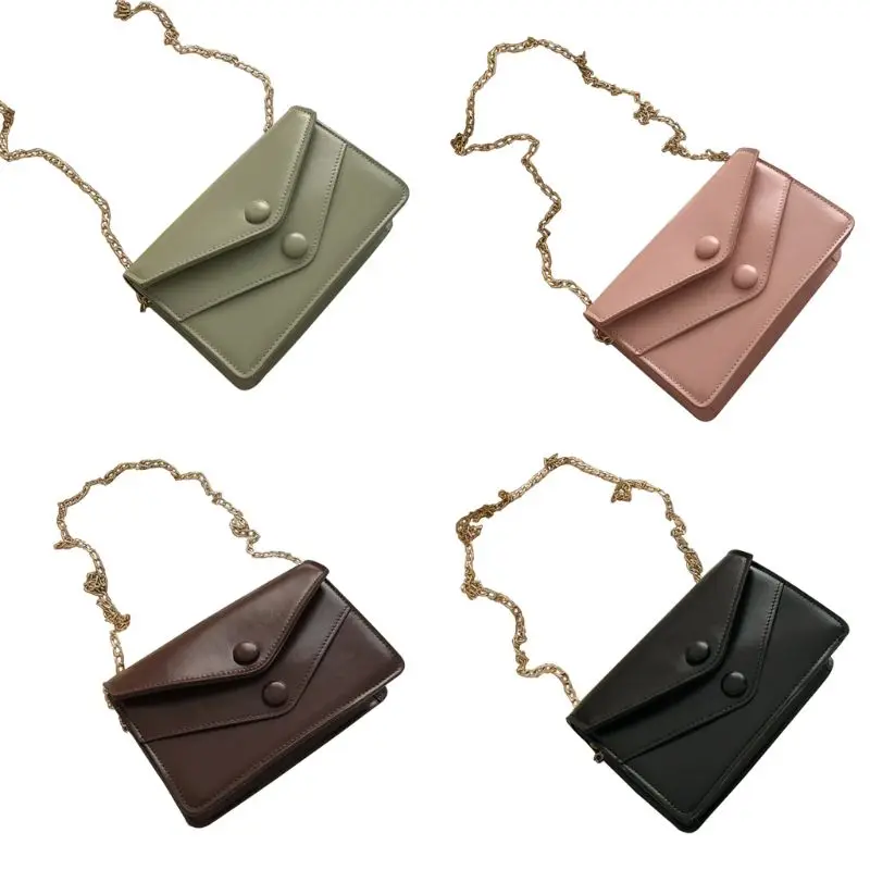 

Fashion Mini Women Leather Handbag Shoulder Bag Stylish Lady Chain Crossbody Messenger Satchel Purse Female Casual Shopping Tote