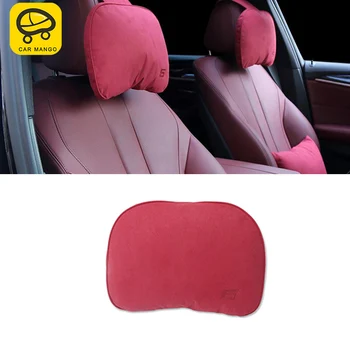 

CARMANGO for BMW G30 5 Series 2018 2017 Auto Car Head Pillow Neck Waist Pillow Interior Accessories