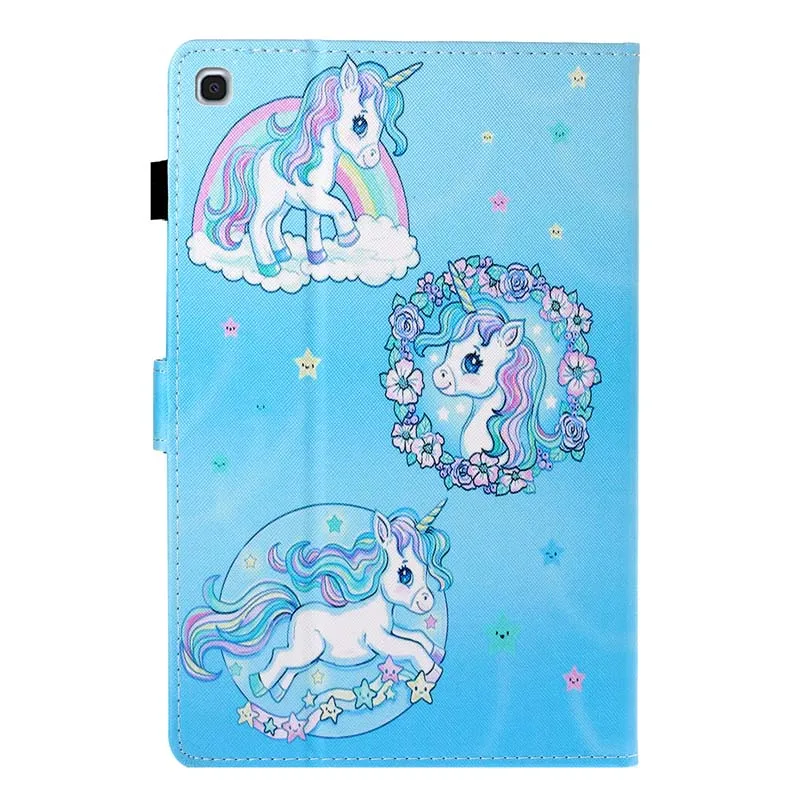 Leather Case for Samsung Galaxy Tab A SM-T510 SM-T515 T510 T515 Tablet Cover Stand Funda For Tab A 10.1'' Coque Capa - Цвет: CASE