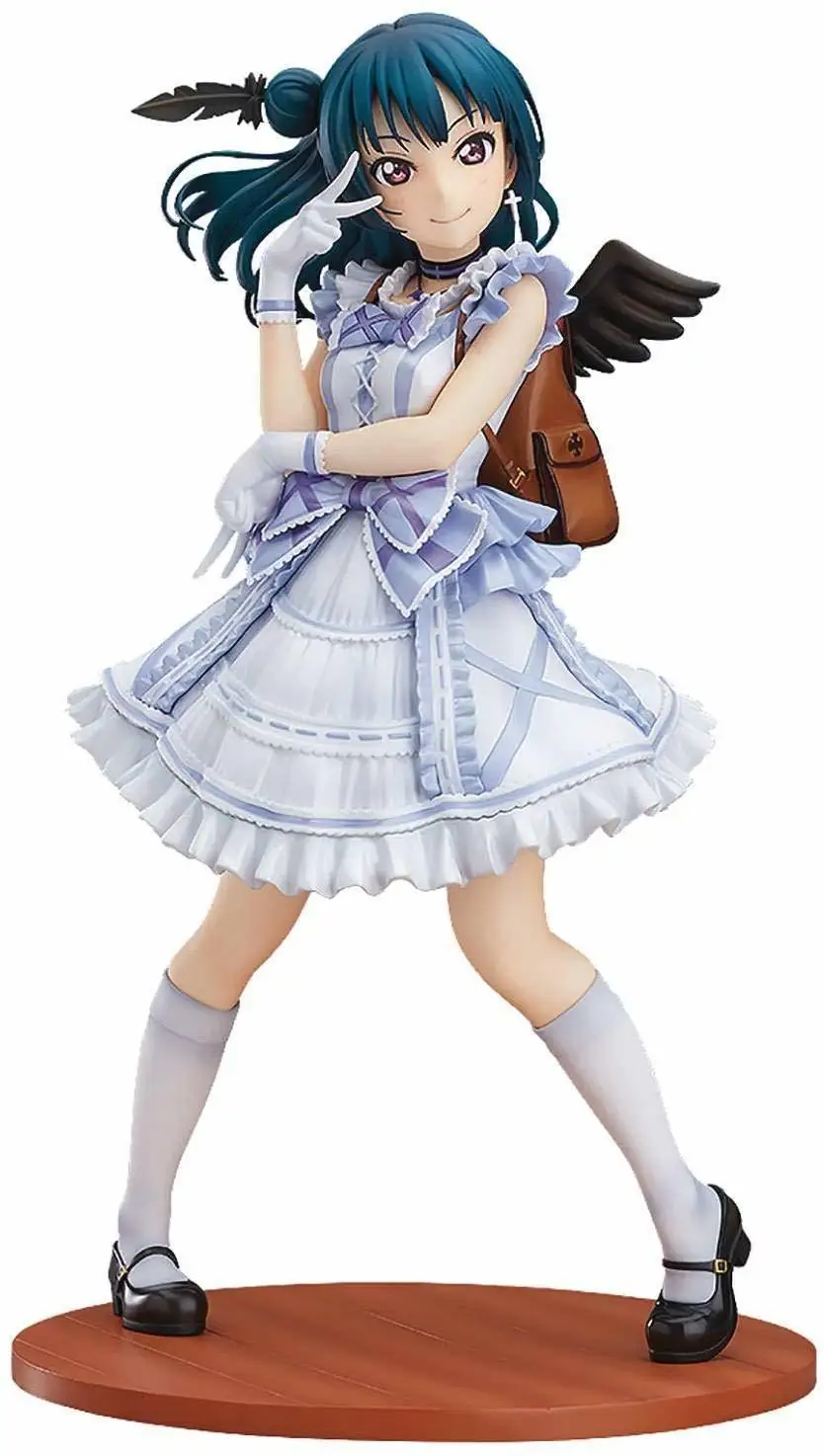 

With Fans! Love Live! Sunshine!!: Yoshiko Tsushima (Blu-Ray Jacket Version) 1: 7 Scale PVC Figure, Multicolor