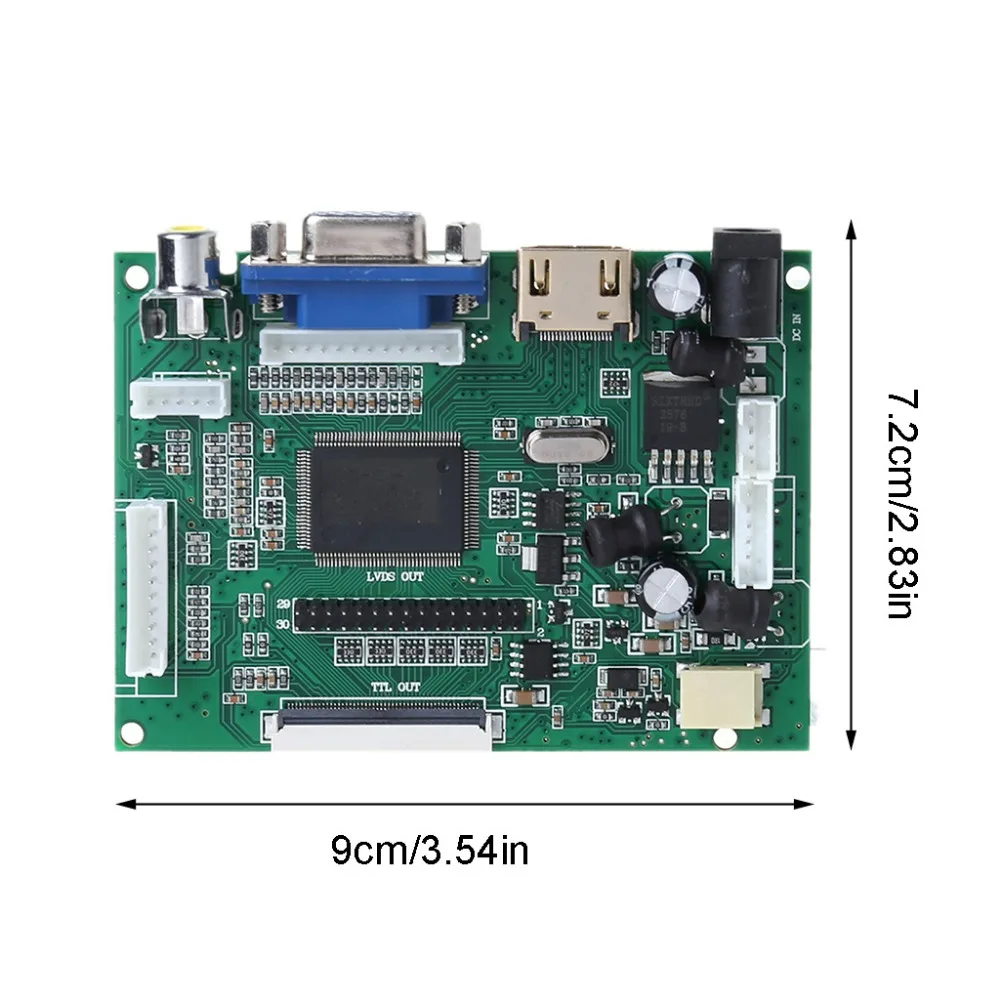 1 компл. Дистанционное управление HdMI VGA 2AV 50PIN для AT070TN90 92 94 Модуль платы драйвера