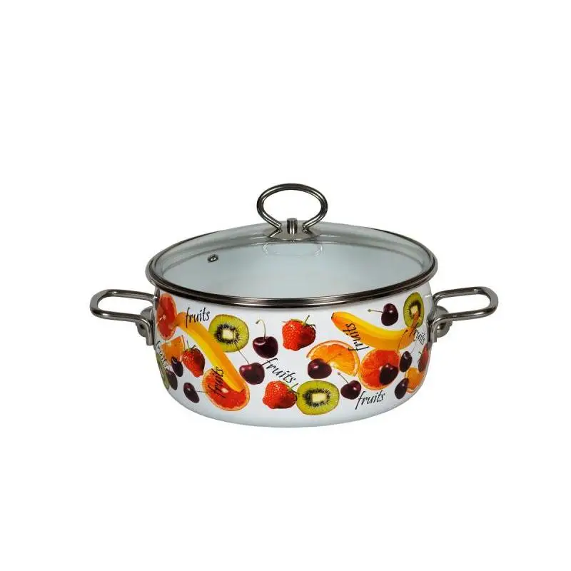 Кастрюля VITROSS, Fruits, 3 л, со стеклянной крышкой