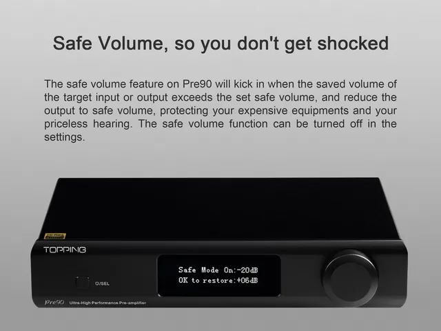 Topping EXT90 Extender Per PRE90 - Aggiunge Ingressi RCA E XLR, Nero