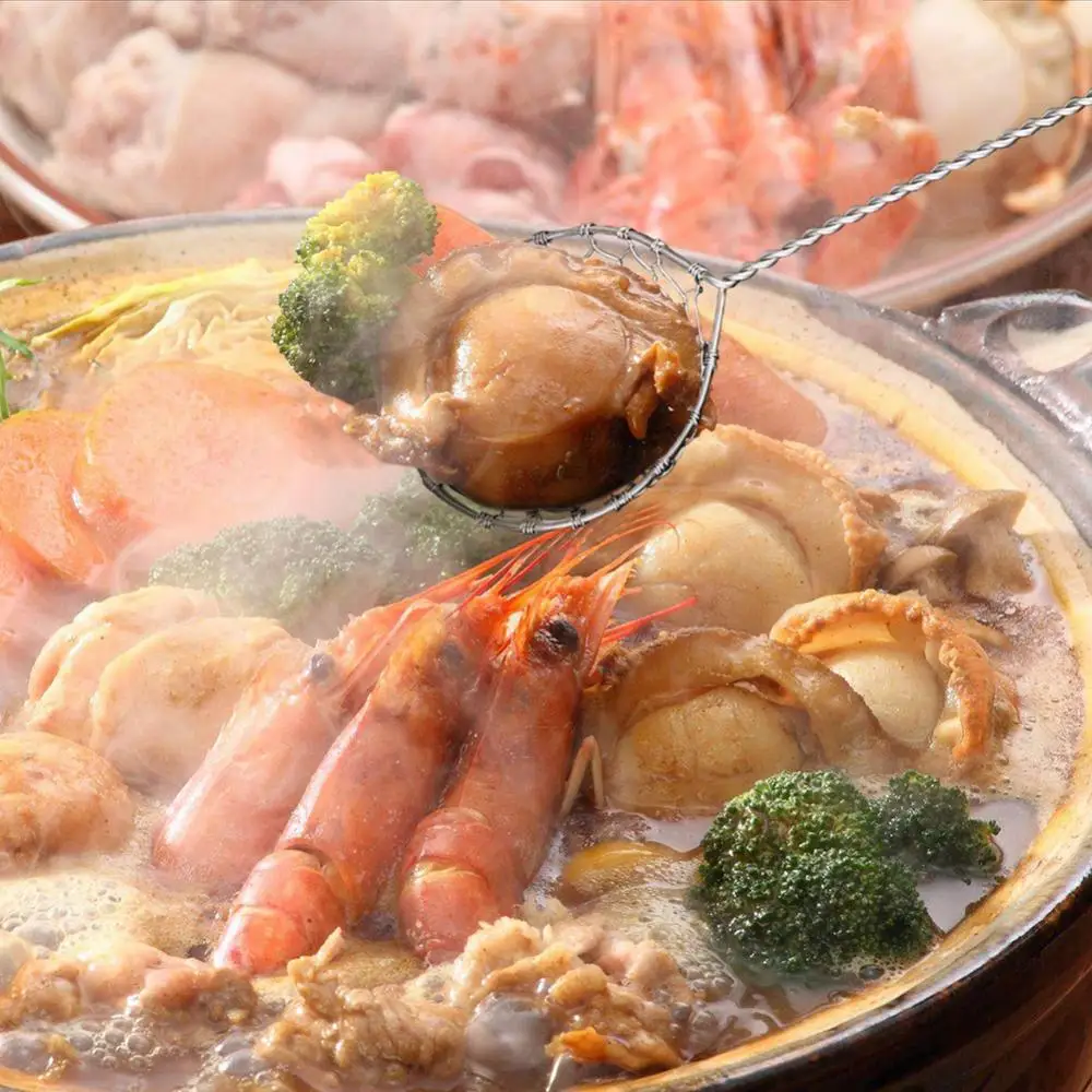 Fondue Sieb Gold 10 Stück - Flechtsiebe Für Fondue & Feuertopf