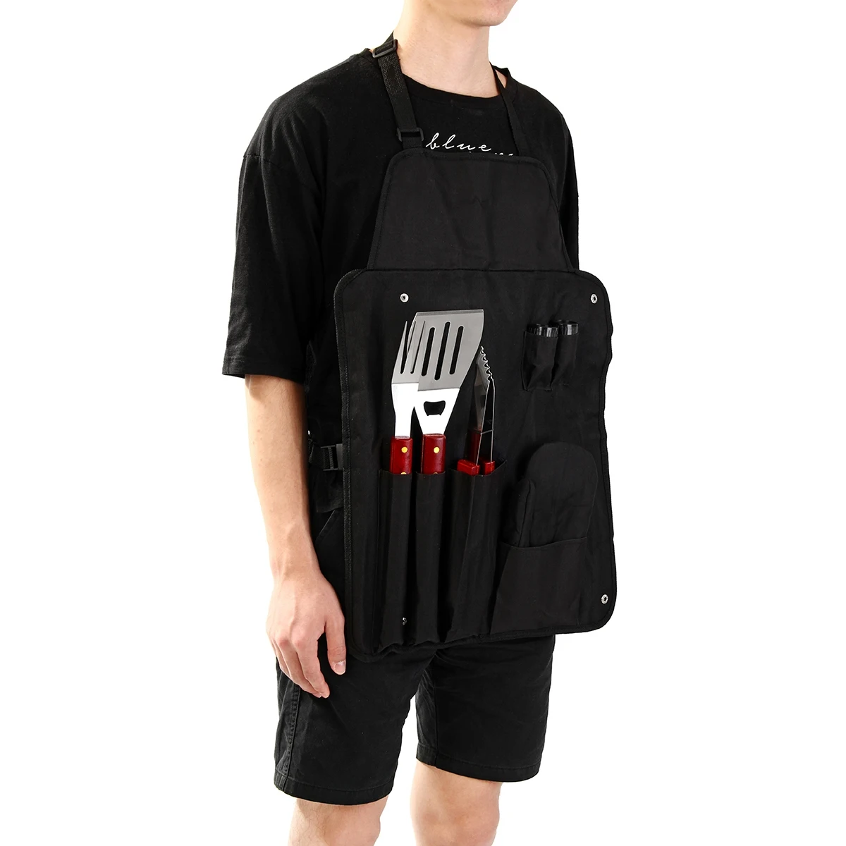 Инструменты для барбекю на природе 7 шт./компл. из нержавеющей стали гриль