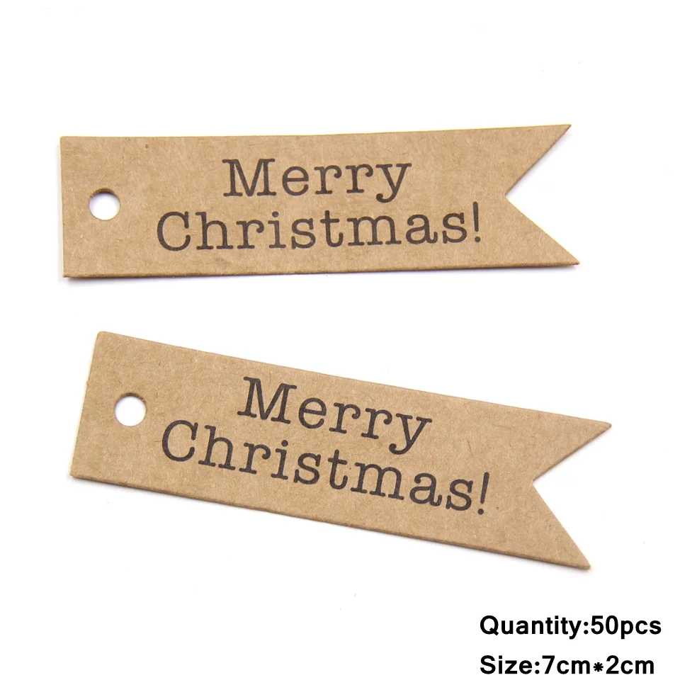 160 Pieces Christmas Gift Tags Christmas Kraft Paper Gift Tags Christmas  Hanging Tags Kraft Tags for Gift Wrapping Xmas Gift Tags with Twine for