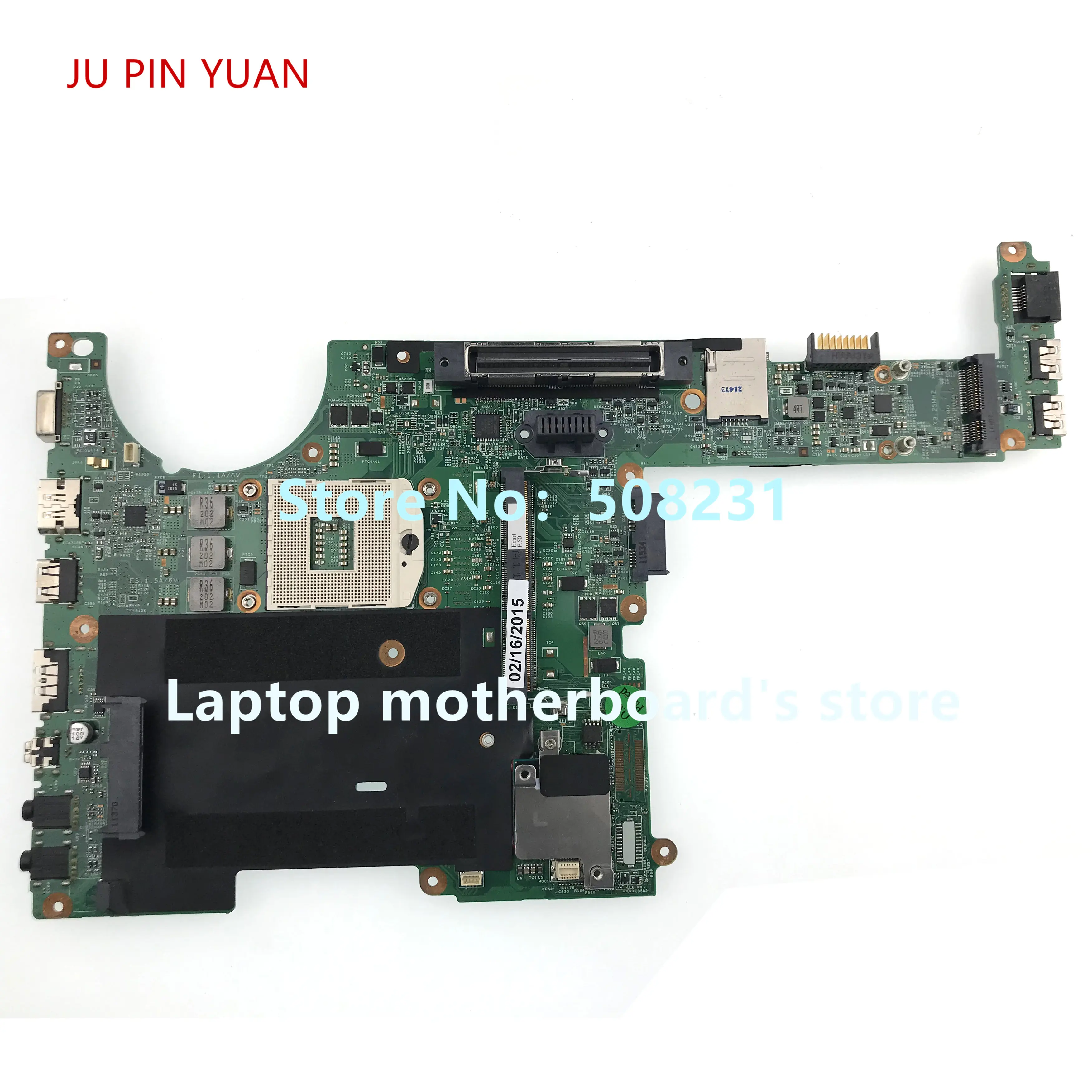 

641733-001 643216-001 Mainboard For HP Probook 6360B 48.4KT01.021 Laptop Motherboard 100% Fully Tested