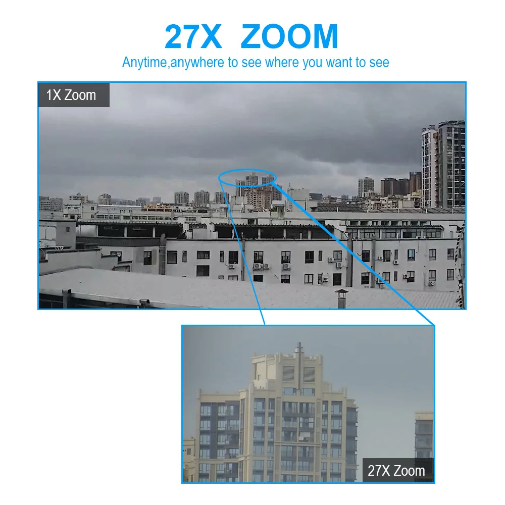 2MP Starlight AHD PTZ камера безопасности 27x зум 4 в 1 HD TVI AHD CVI CVBS 1080P наружная аналоговая камера видеонаблюдения CCTV