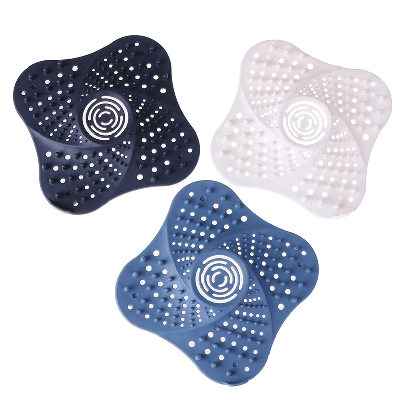 Nuevo receptor de pelo antibloqueo, tapón de pelo, trampa para ducha, fundas de drenaje de suelo, filtro colador de lavabo, baño, cocina, Acc