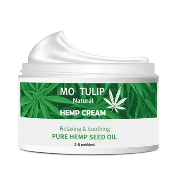 

Hemp Oil 60ml Face Cream Hyaluronic Acid Moisturizer Nourishing Collagen Skin Care Cream