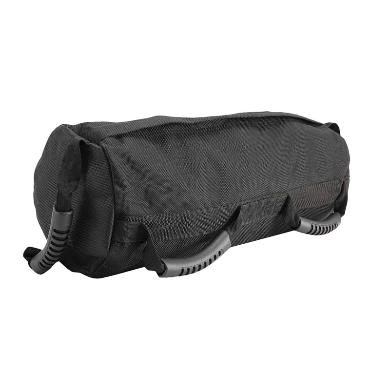 Fitness Weights Sandbags Training Exercise Dynamic Load Heavy Duty Workout Gym Sandbag (Black (10-60Lbs)) | Спорт и развлечения