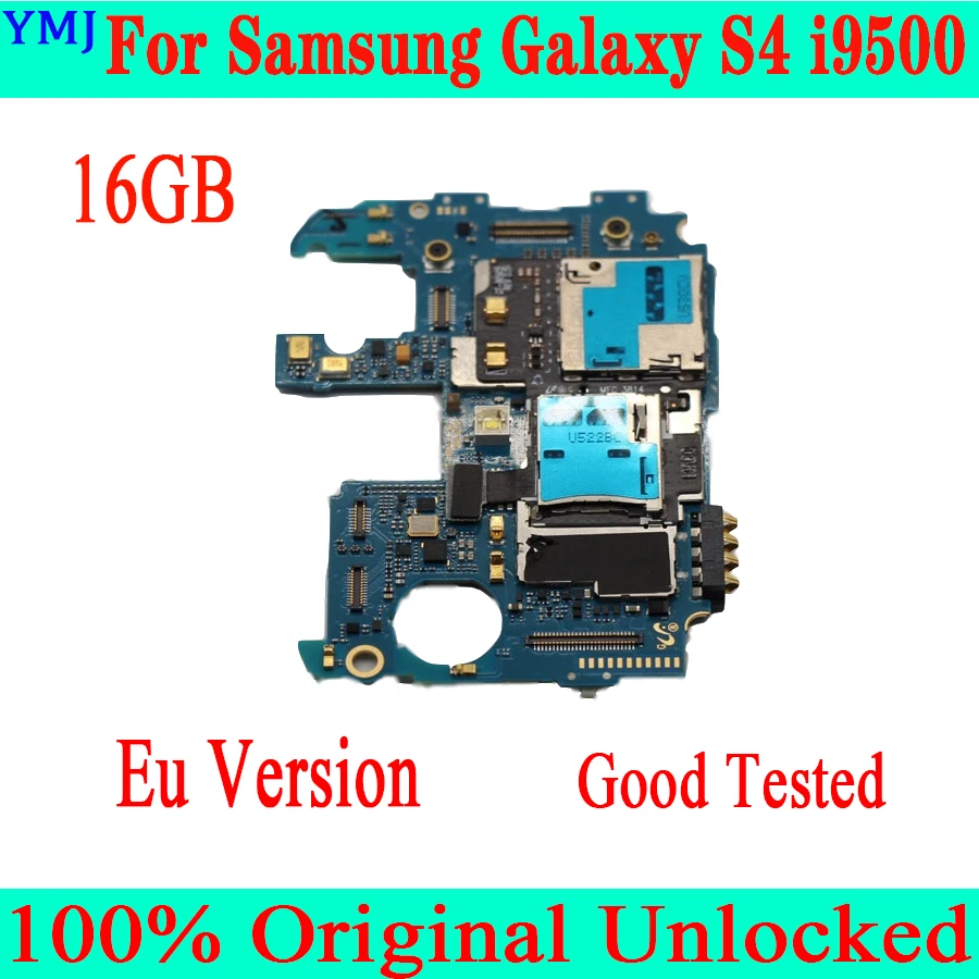 Материнская плата для Samsung Galaxy S4 i9500 16 ГБ оригинальная разблокированная