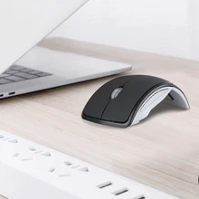 Беспроводная Складная Мышь Arc удобный эргономичный дизайн оптическая офисная мышь для ПК ноутбука
