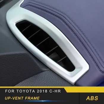 

Auto Car-styling Air Conditioner Up-vent Frame Trim Stickers Covers Interior Accessories for Toyota 2018 C-HR