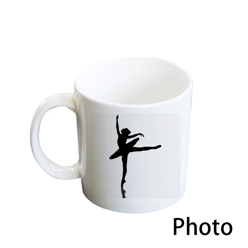 Кофейная чашка на заказ DIY фотографии или логотип чисто белая керамическая кружка подарок на день рождения подарок на праздник креативная технология передачи тепла