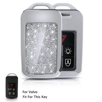 

Car Key Cover For VOLVO S80L/S60L/XC60/V40/S60/V60/S80/XC70 car key case key fob Remote 5 6 Buttons key Shell key Pad Auto Part