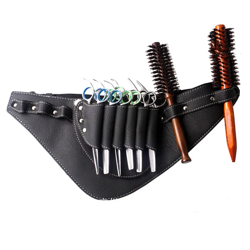Salon Barber Scissors Bag Clips Shears Shear Bags Holster Pouch Holder Case Belt MP789