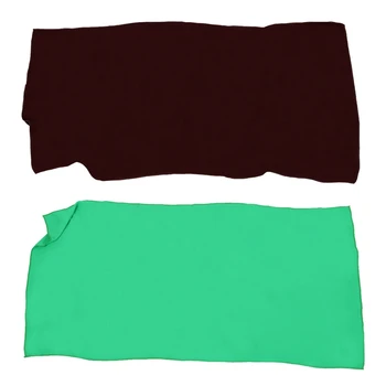 

Promotion! 2 Pcs Microfiber Beach Bath Towels Travel Dry Towels, Green & Coffee