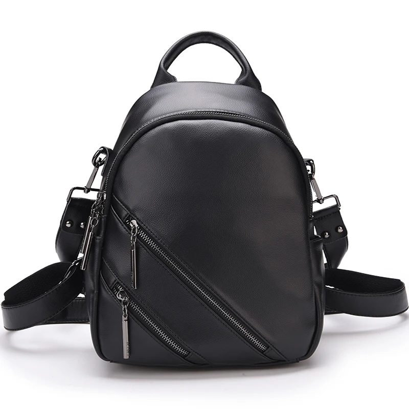 POMELOS, женский рюкзак, новинка, рюкзаки, высокое качество, синтетическая кожа, рюкзак, модный, женский, для девочек, маленький рюкзак - Цвет: black
