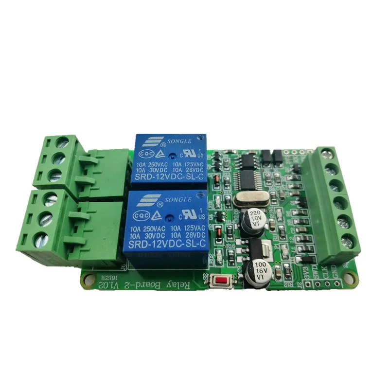 Modbus порт 2 дорожный релейный модуль Выход 2 дорожный переключатель количество вход Rs485 Ttl 12 В вход