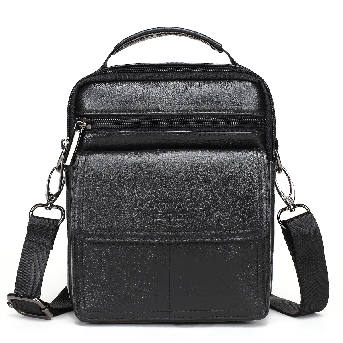 

A Generation of Fat Factory New Style Foreign Trade Casual Genuine Leather Men Small Single-shoulder Bag Shoulder Bag Cowhide Me