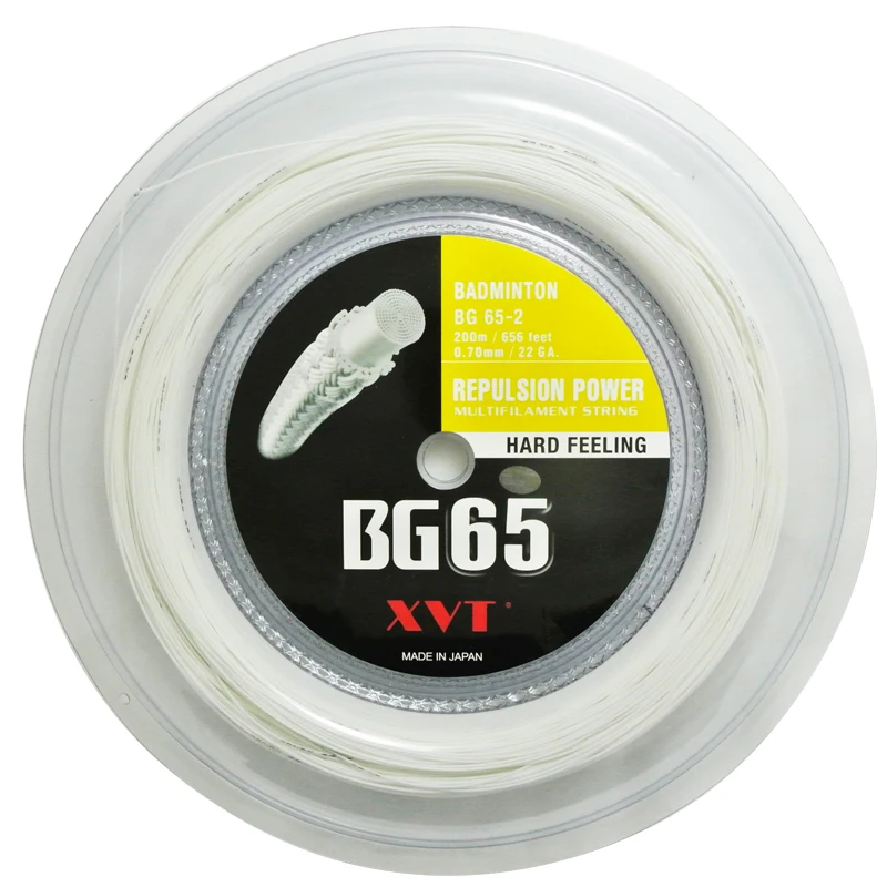 YONEX BG80 POWER 200M COIL BADMINTON RACKET STRING WHITE COLOUR