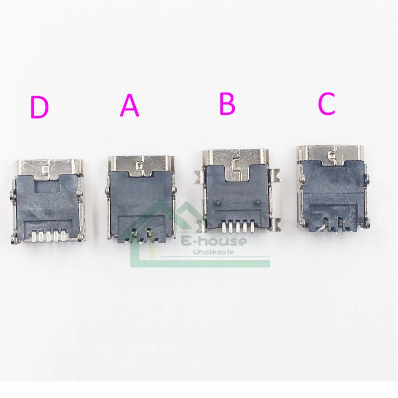 40 шт. мини USB разъём для зарядки|connector nut|connector mcxconnectors military |